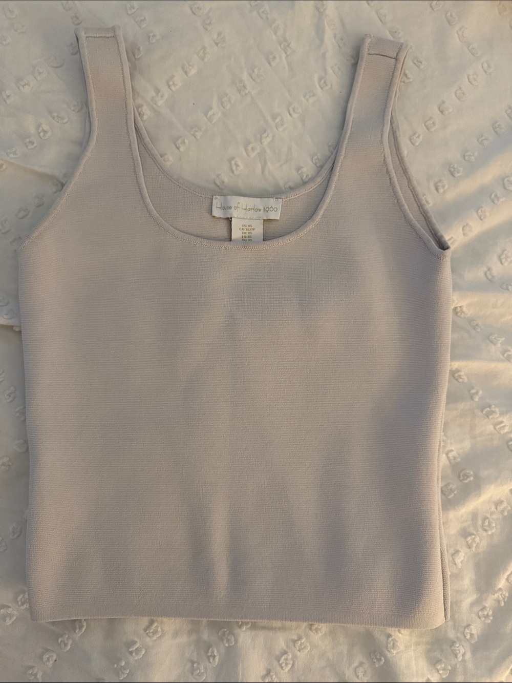 House of Harlow 1960 Light grey Scoop Neck Tank